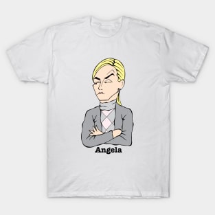 THE OFFICE SITCOM TV CHARACTER FAN ART T-Shirt